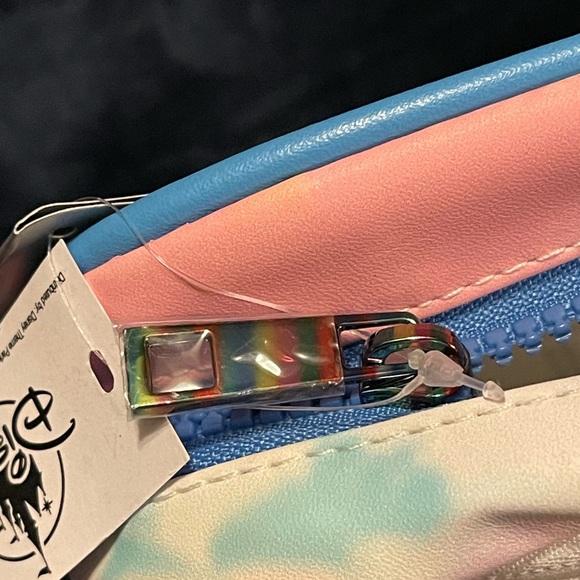 Walt Disney World Fanny Pack Tie Dye Rainbow Castle NWT - Picture 8 of 10